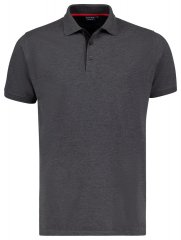 Adamo 139401 Koszulka polo Ciemnoszary melanż
