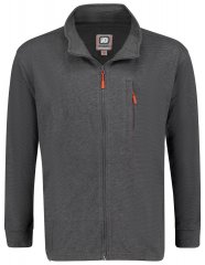 Adamo 159114 Ottoman Bluza rozpinana Ciemnoszara