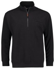 Adamo 159305 Bluza ze stójką i zamkiem Czarna