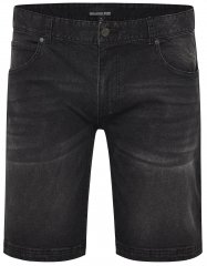 North Latitude 51336 denim szorty czarne