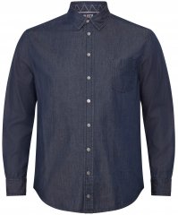 North Latitude 53139 denim koszula niebieska