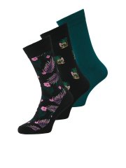 Jack & Jones Pineapple Skulls Skarpety Czarna 3-pack