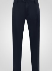 D555 Ted 4 Way Stretch Tailored Trouser Granatowy