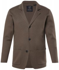 JP1880 Milano Flexnamic Marynarka z dzianiny Khaki brązowa