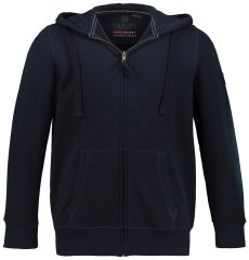 Jay-Pi 804164 Bluza z kapturem na zamek Granatowa