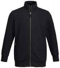 Jay-Pi 804180 Bluza rozpinana ze stójką Czarna