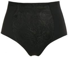 Ulla Popken 809604 Majtki modelujące Czarna
