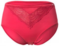 Ulla Popken 811602 Majtki z koronką Magenta