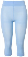 Ulla Popken 815580 Legginsy rajstopowe 3/4 z ochroną ud 80 den Jasnoniebieska