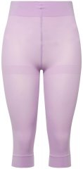 Ulla Popken 815580 Legginsy rajstopowe 3/4 z ochroną ud 80 den Brudny róż