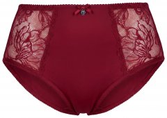 Ulla Popken 822864 Majtki z koronką Liliowa