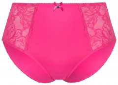 Ulla Popken 822864 Majtki z koronką Różowa