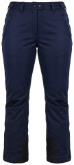 Ulla Popken 824297 Spodnie softshell z ochraniaczem śniegowym Granatowa