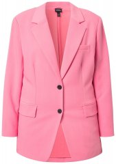 Ulla Popken 826487 Marynarka oversize Różowa