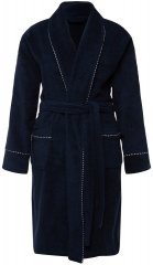 Ulla Popken 826794 Szlafrok frotte Granatowa