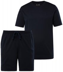 JP1880 829513 Piżama krótki model bellyfit Granatowa