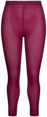 Ulla Popken 833718 Legginsy rajstopowe z koronką Jagodowa
