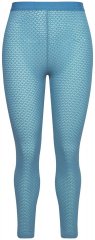Ulla Popken 833718 Legginsy rajstopowe z koronką Petrolowa