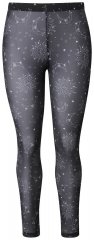 Ulla Popken 837935 Wzorzyste legginsy rajstopowe Czarna