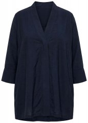 Ulla Popken 840210 Kardigan Granatowa