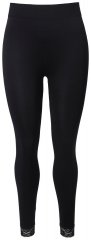 Ulla Popken 844563 Legginsy rajstopowe Czarna