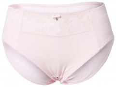 Ulla Popken 845511 Majtki z koronką Różowa