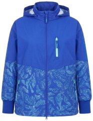 Ulla Popken 850339 Kurtka funkcyjna Królewski błękit