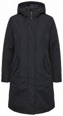 Ulla Popken 850774 Płaszcz funkcyjny Czarna