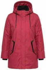 Ulla Popken 850794 Płaszcz funkcyjny Czerwona