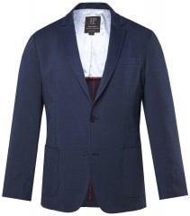 JP1880 851032 Marynarka z lekką półpodszewką Granatowa