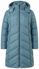 Ulla Popken 851842 Płaszcz pikowany Khaki