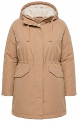 Ulla Popken 852028 Parka Beżowa
