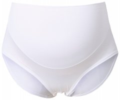 Ulla Popken 853611 Majtki ciążowe Biały