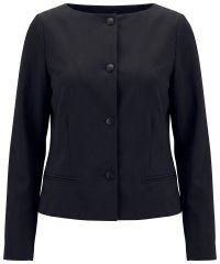 Ulla Popken 855136 Marynarka ze stretchem Czarna