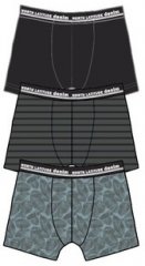 North Latitude 61341 3-Pak Bokserki Przykurzony Oliwkowy Zielony