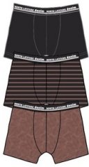 North Latitude 61341 3-Pak Bokserki Koniakowy Brąz