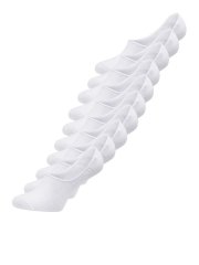 Jack & Jones Basic Skarpety stopki Biały 10-pack
