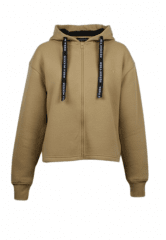 Nora Mikken GERTRUD Cropped Hoodie Camel