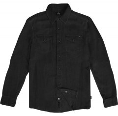Double Outfitters GS-5126 Koszula na zatrzaski Czarny