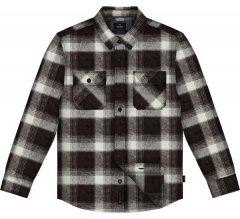 Double Outfitters GS-5233 Koszula flanelowa Brązowy/Beżowy
