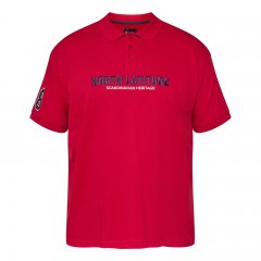 North Latitude Logo Polo Żółty/Pomarańczowy