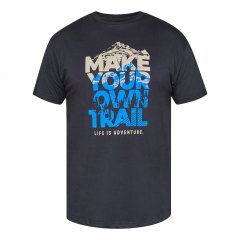 North Latitude Trail T-Shirt Czarny