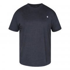 North Latitude T-Shirt With Back Print Czarny