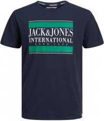 Jack & Jones JORINTERNATIONAL TEE Navy
