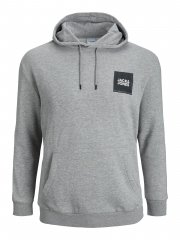 Jack & Jones JJLOCK SWEAT HOOD Grey