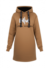 Nora Mikken KADRI WHITE Long Hoodie Camel