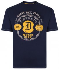 Kam Jeans 5350 Detroits Motors T-shirt Indigo