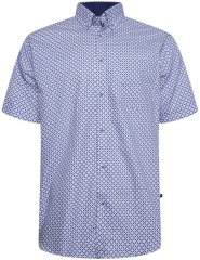 Kam Jeans P046 koszula z geometrycznym wzorem