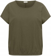 Kaffe Curve Nana Bluzka z krótkim rękawem Grape Leaf