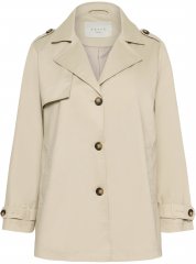 Kaffe Curve Tricia Kurtka Piórkowy szary